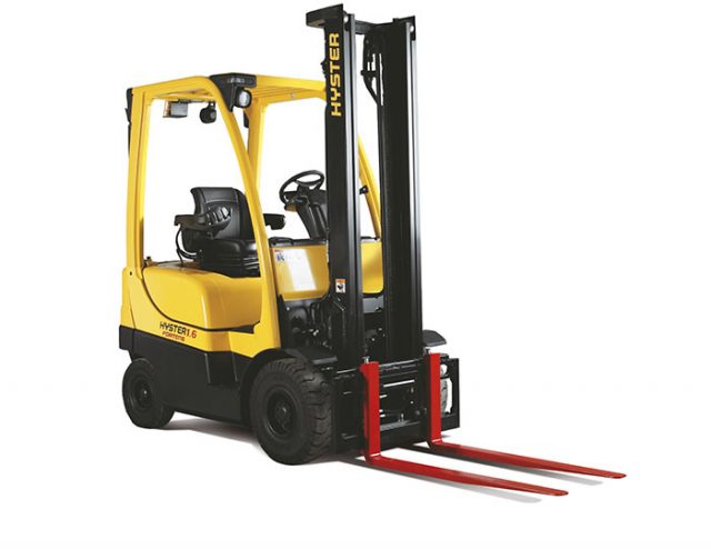 jazdený plynový vysokozdvižný vozík Hyster H1.6FT