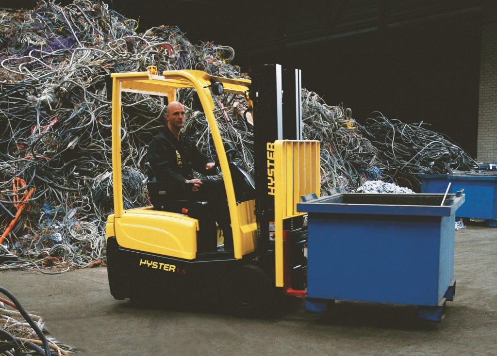 Hyster J1.5XNT pri recyklacii