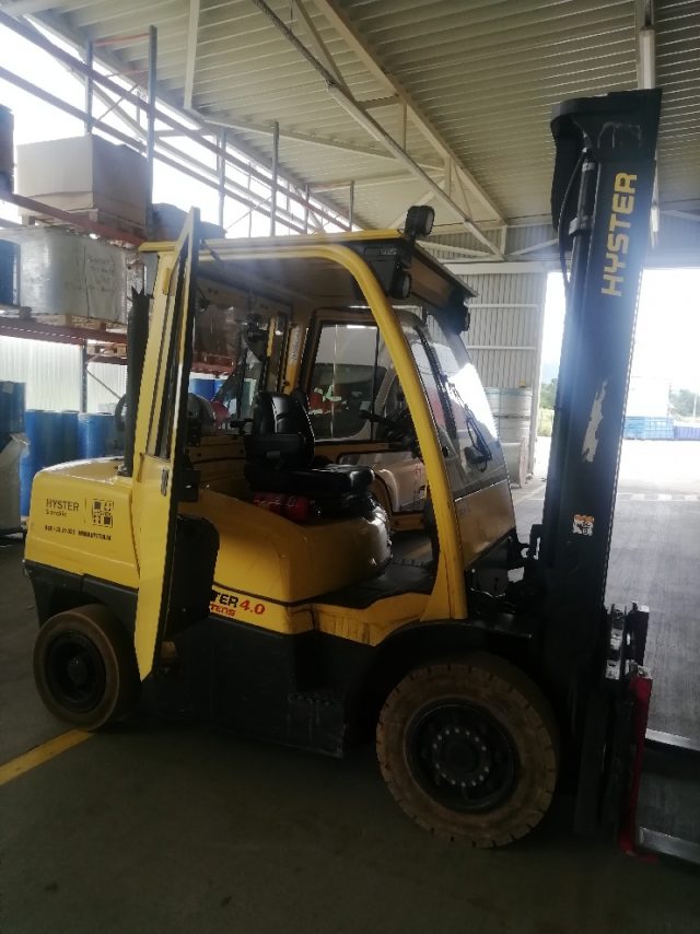 Jazdeny vzv Hyster H4.0 s lpg pohonom