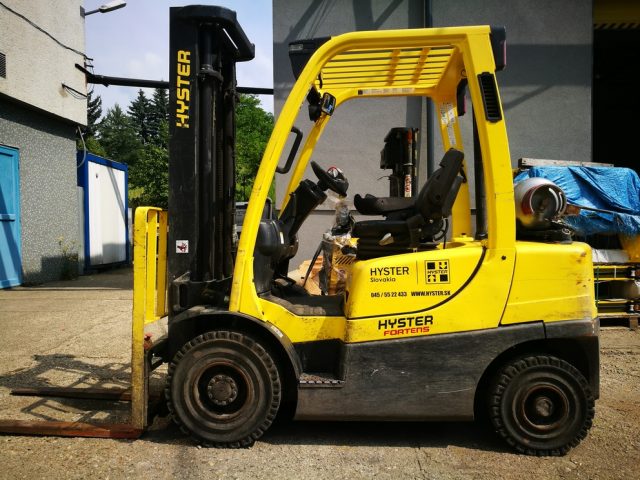 Jazdený vysokozdvižný vozík Hyster H2.5FT LPG